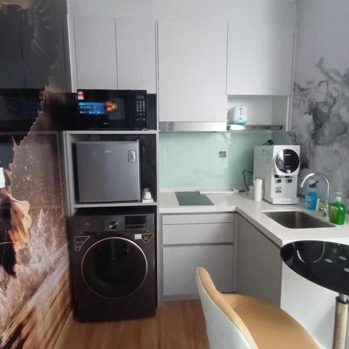 Pangsapuri 2 Interconnected 4 Pax Sky Pool Gym Sauna Jazzuci Water Purifier Washerdryer Kuala Lumpur
